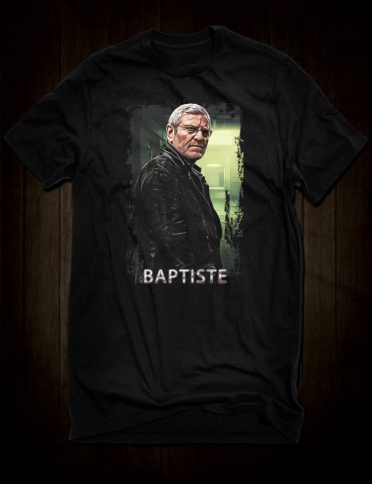 Julien Baptiste detective series apparel