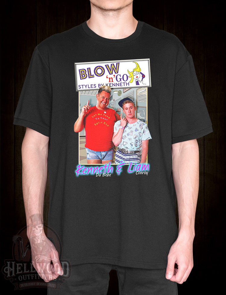 Benidorm Kenneth salon parody shirt