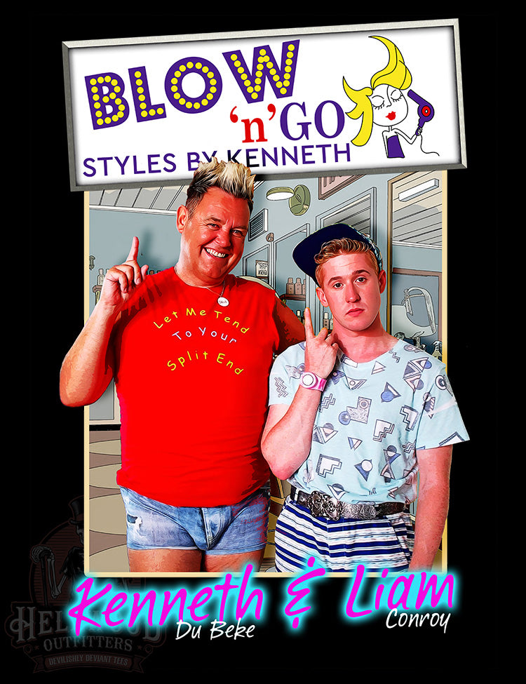 Kenneth hair salon sitcom merch Benidorm