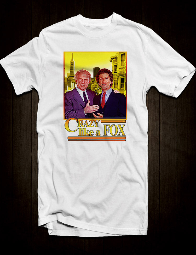80s cult crime series fan t-shirt Crazy Like A Fox