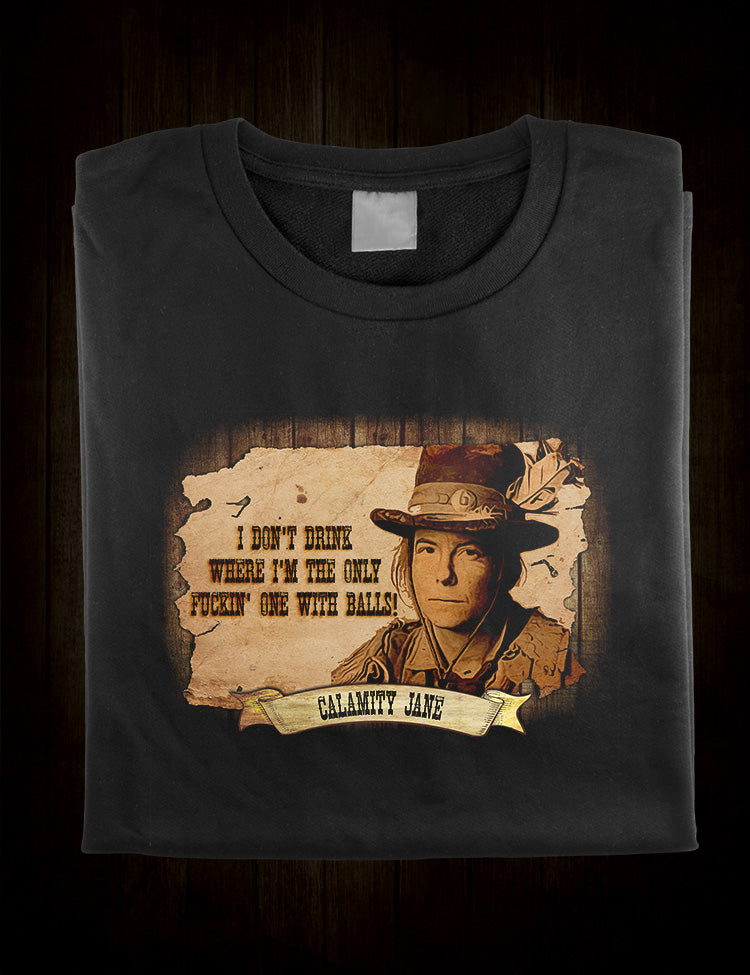 Beloved Deadwood Character Shirt - Calamity Jane Tee