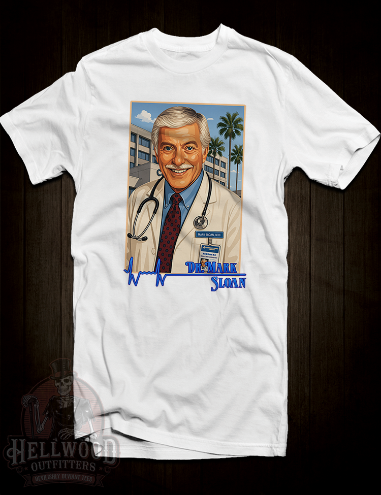 Dick Van Dyke Diagnosis Murder character t-shirt