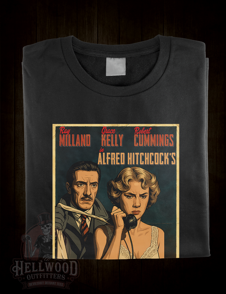 Dial M For Murder retro film tee for cult cinema fans