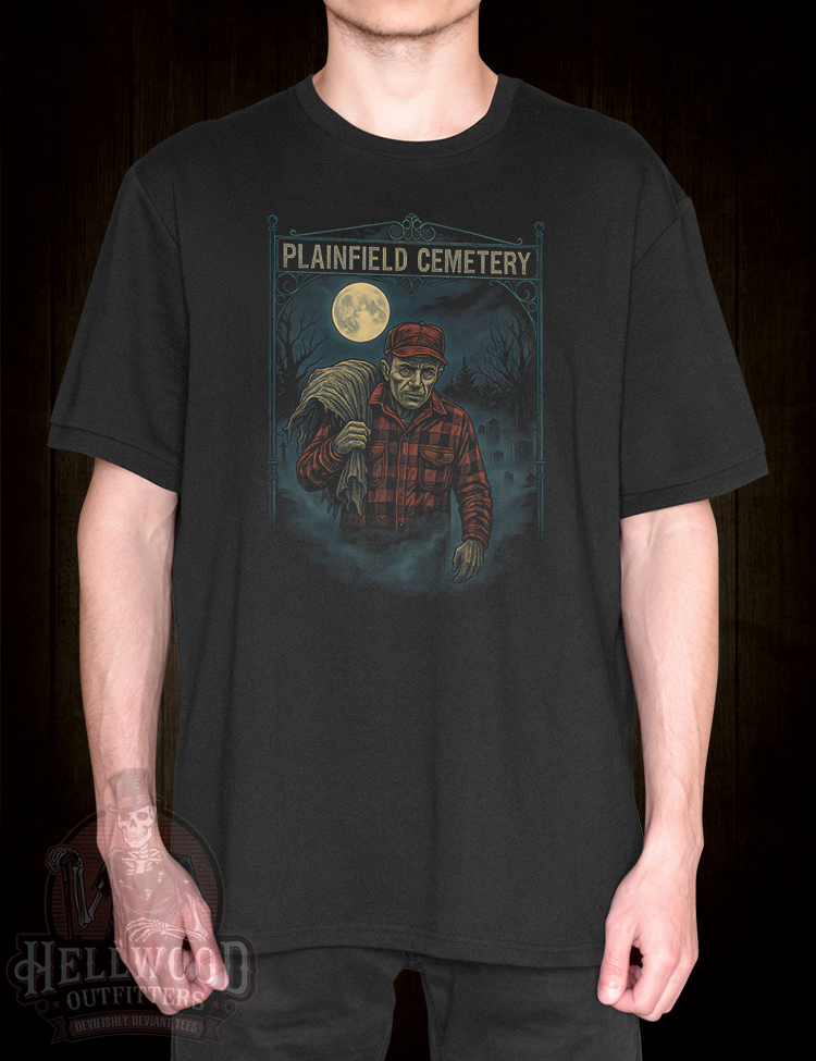 Ed Gein True crime serial killer inspired t-shirt