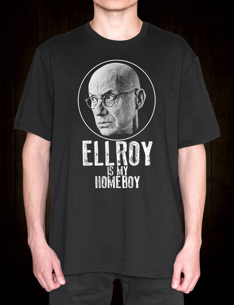 Ellroy IS My Homeboy T-Shirt Cult Crime Writer