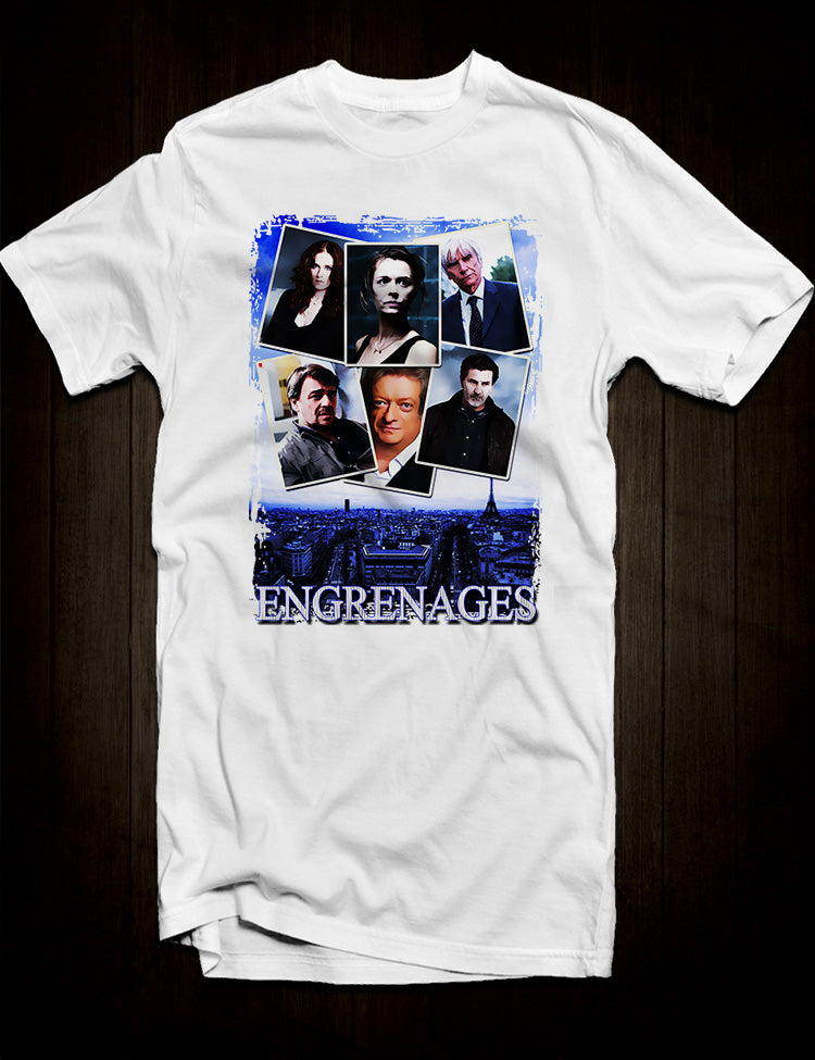 White Engrenages Cast T-Shirt