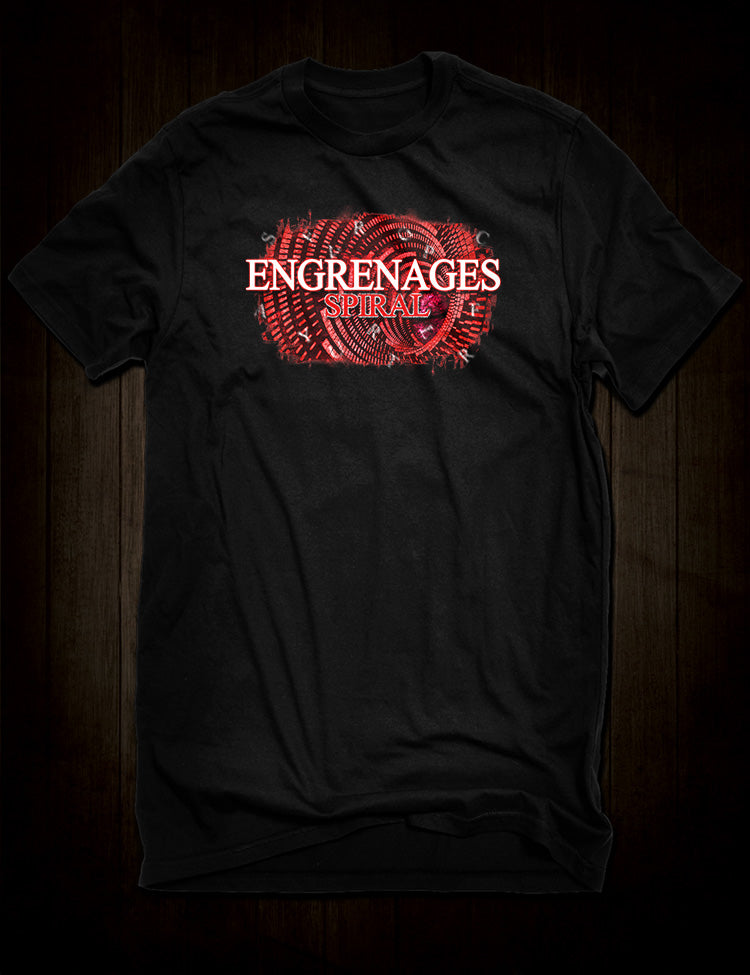 Engrenages Spiral Cult TV Drama T-Shirt