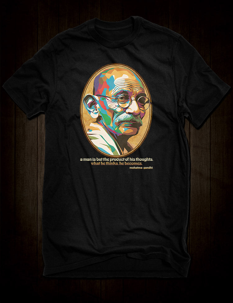 Mohandas Gandhi Shirt Vintage 2024 Medium