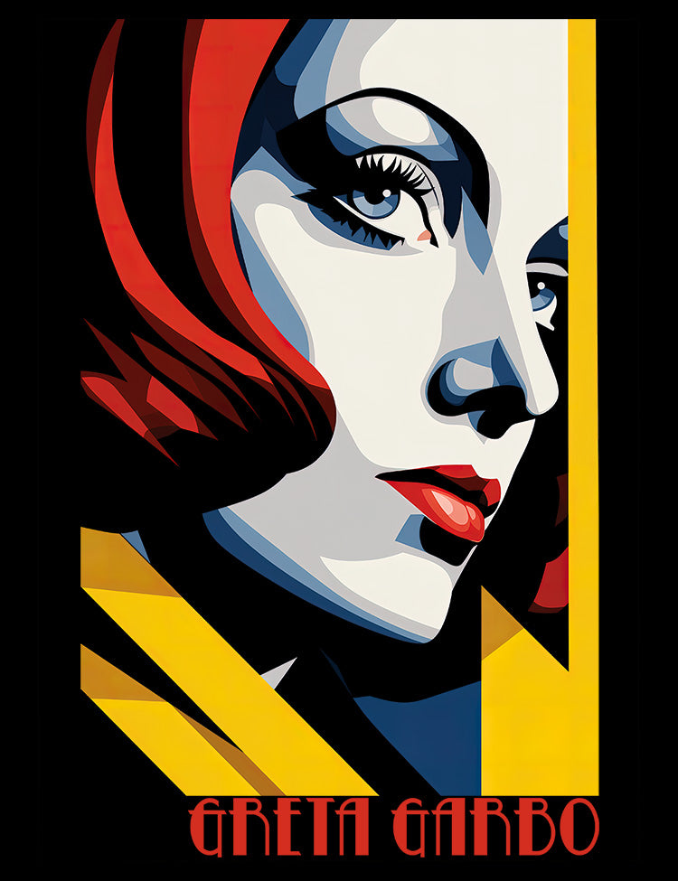 timeless movie legend Greta Garbo t-shirt