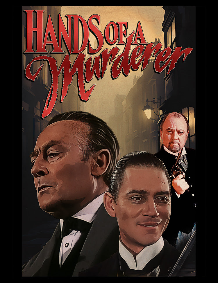 Sherlock Holmes t-shirt Hands Of A Murderer