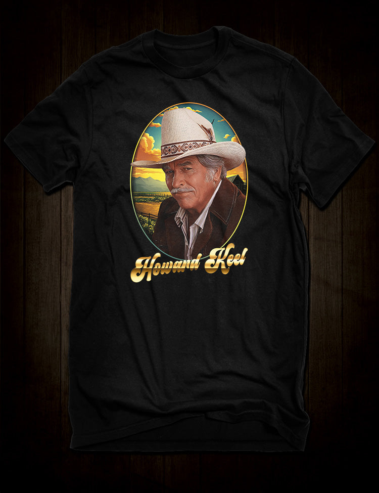 Howard Keel tribute t-shirt