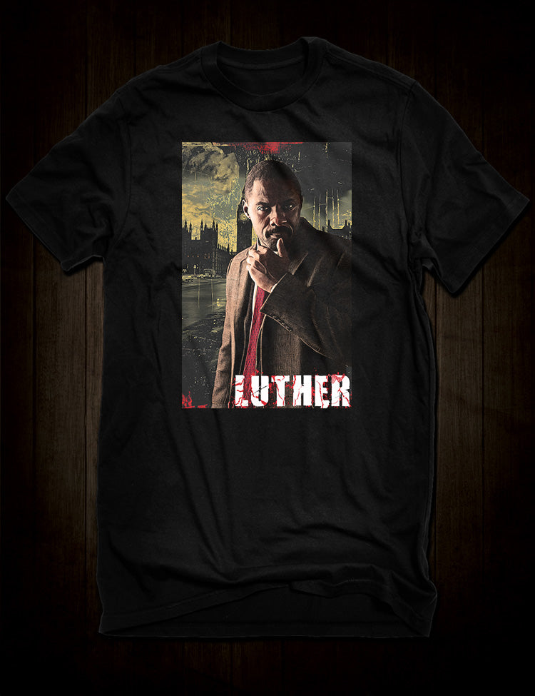 Gritty Crime Drama Shirt - Luther Inspired Tee Collection