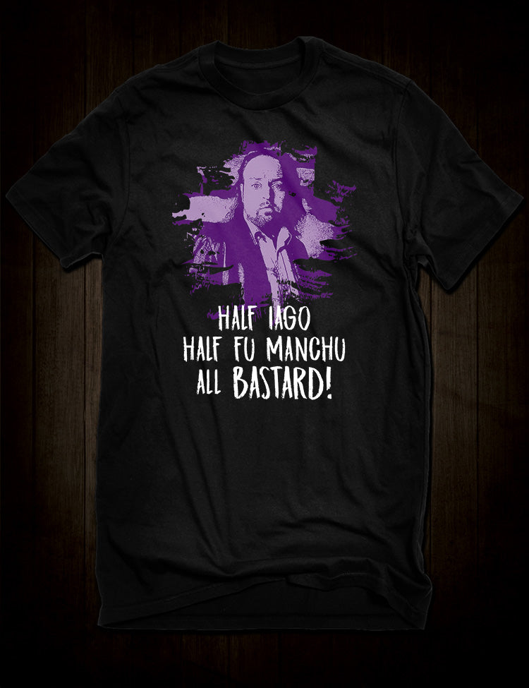 Manny Black Books T-Shirt - Quirky Sitcom Fashion