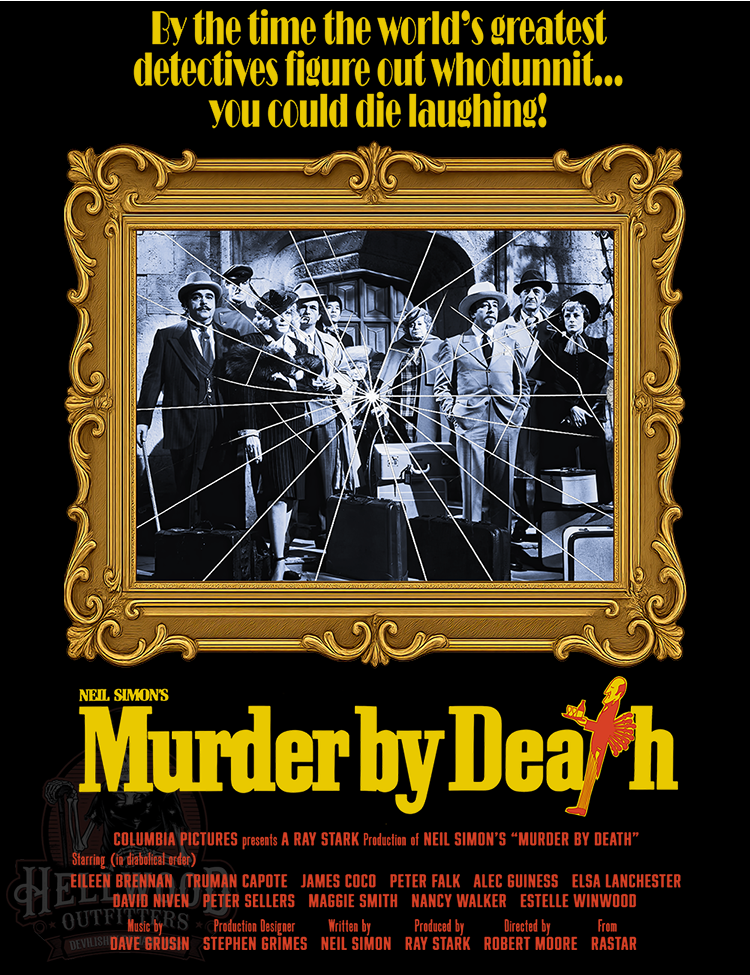 Neil Simon's Murder By Death Inspired T-Shirt
