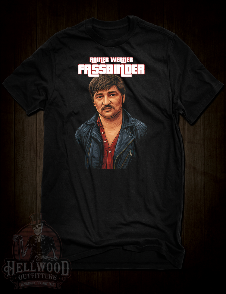 Rainer Werner Fassbinder t-shirt design