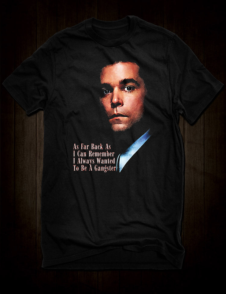 Goodfellas t-shirt featuring Ray Liotta as Henry Hill