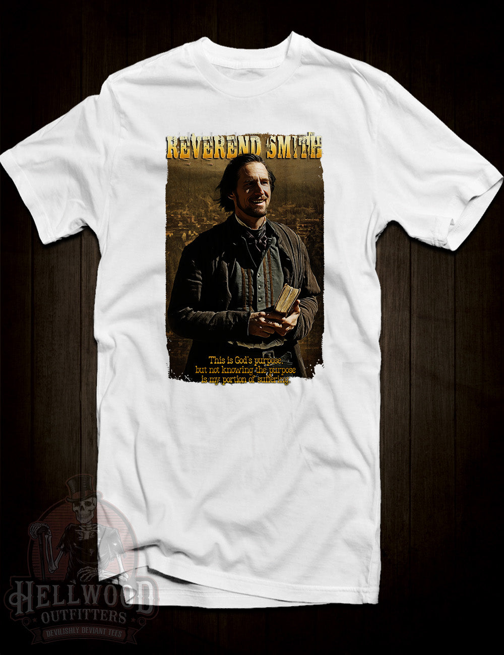 Ray McKinnon as Reverend Smith t-shirt