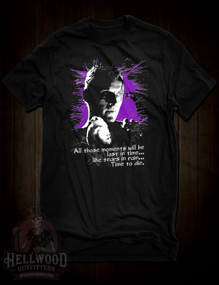 Rutger Hauer Blade Runner Roy Batty tribute t-shirt
