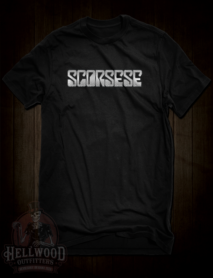 Martin Scorsese Scorpions mash-up t-shirt