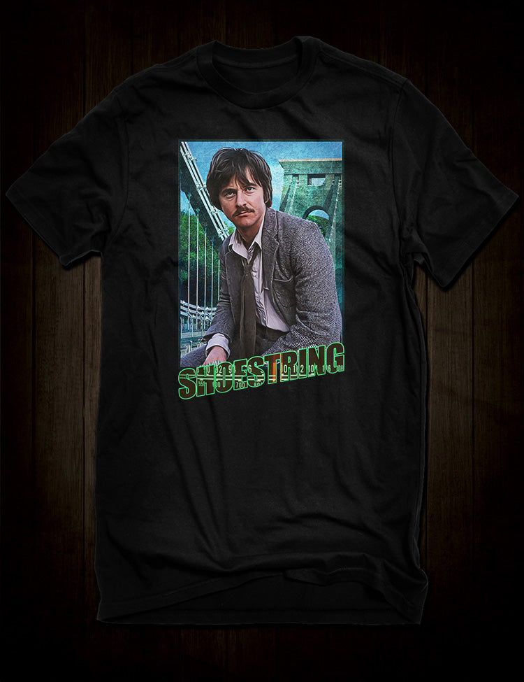 Shoestring TV Detective T-Shirt - Classic Detective Apparel