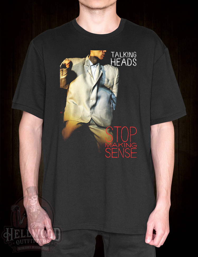 Stop Making Sense movie poster inspired tee