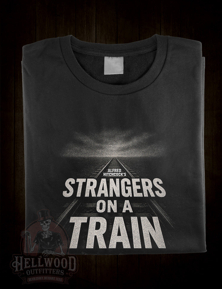 Classic film noir tribute shirt inspired by Hitchcock