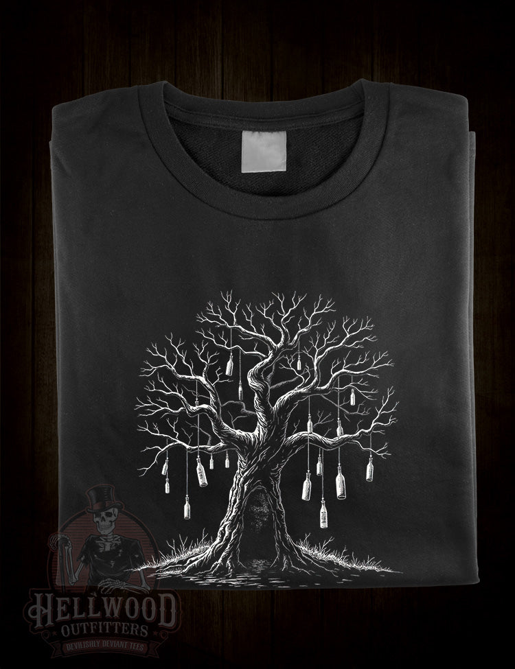 From series eerie forest-themed fan tribute shirt