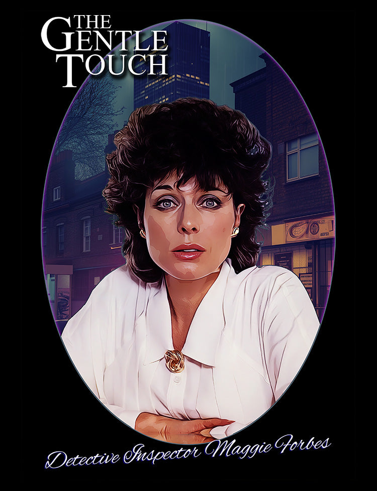 Jill Gascoine as Maggie Forbes police drama shirt