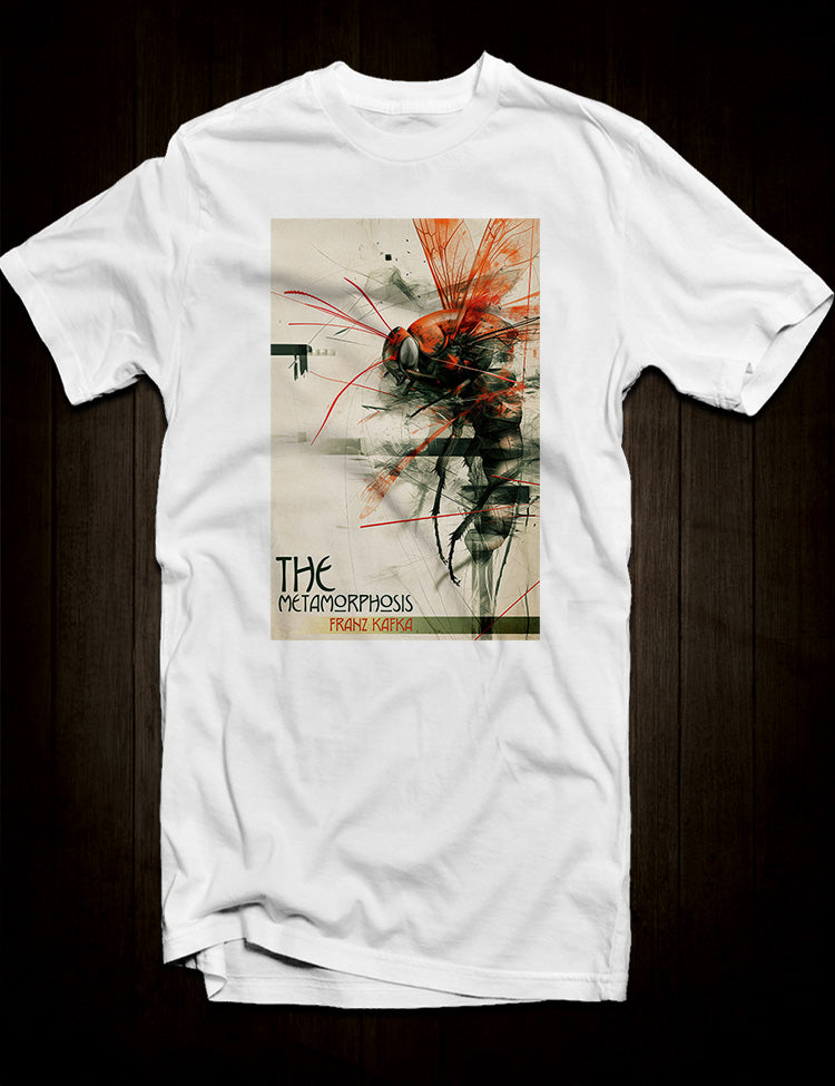Kafka’s existential literature t-shirt
The Metamorphosis