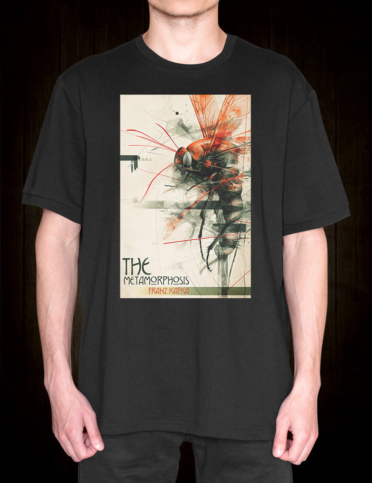 The Metamorphosis book cover t-shirt
