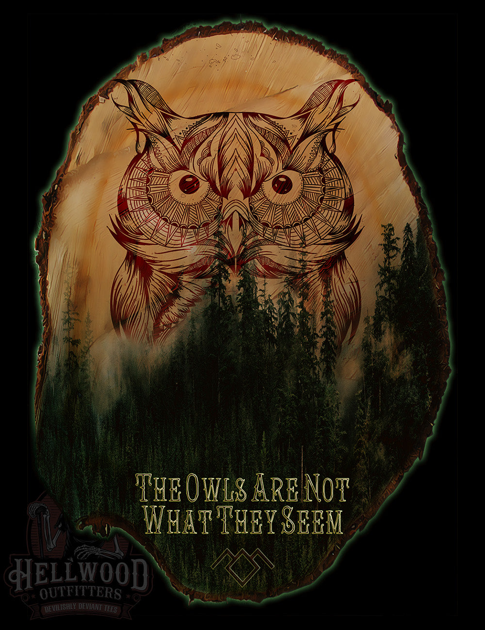David Lynch Twin Peaks mystery quote shirt