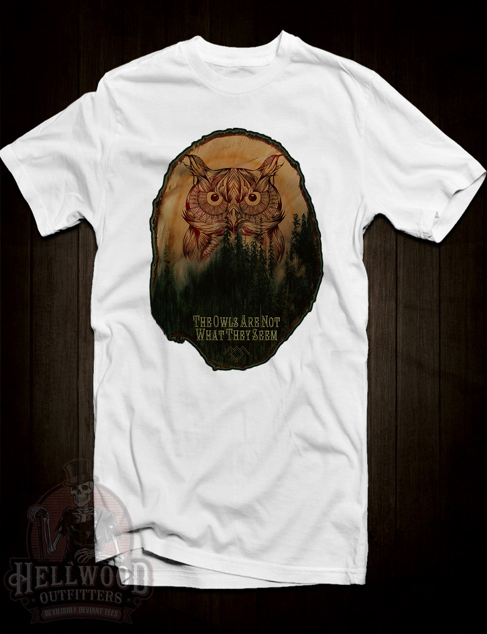 Paranormal Twin Peaks The Owls Are Not What They Seem shirt