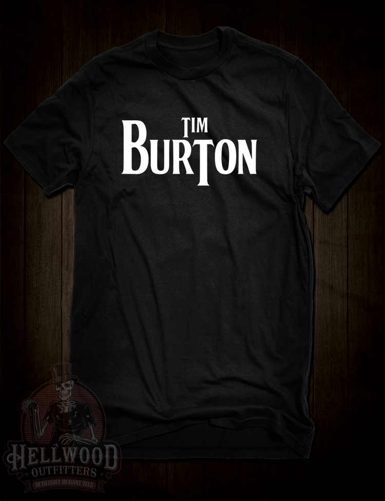 Tim Burton The Beatles mash-up t-shirt design
