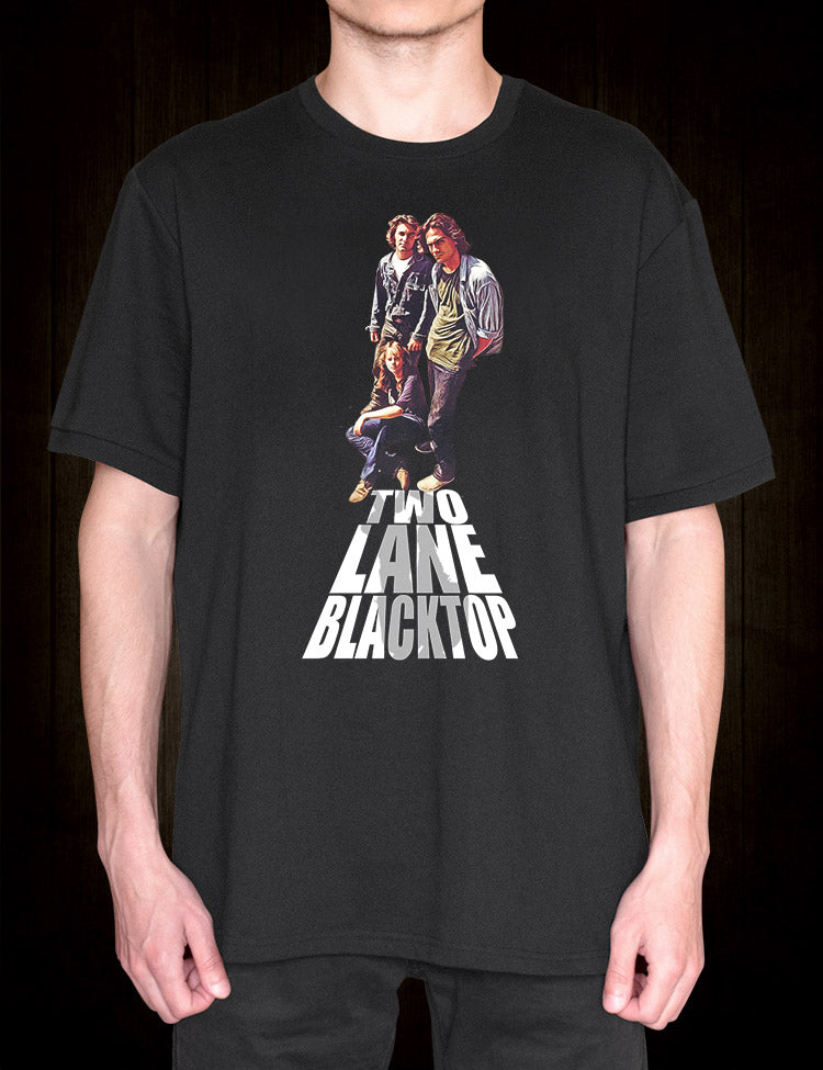 Rebel on wheels: Two Lane Blacktop T-Shirt