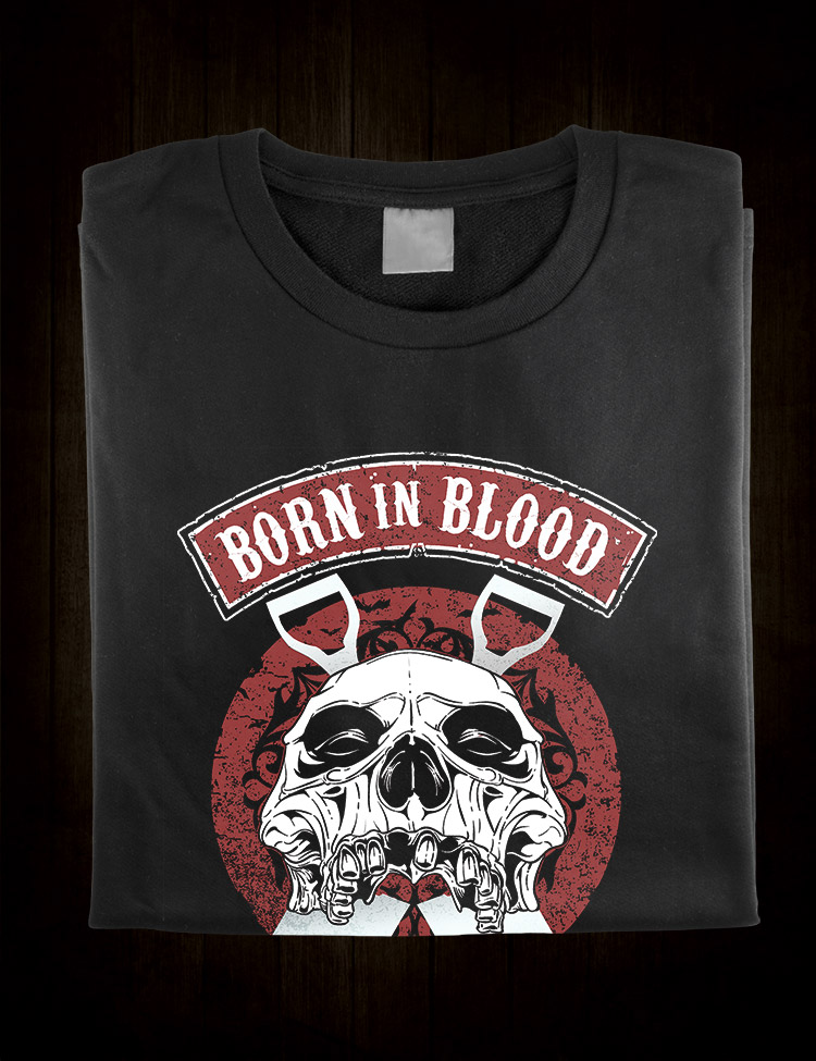 Born In Blood Buried In The Mud T-Shirt - Hellwood Outfitters