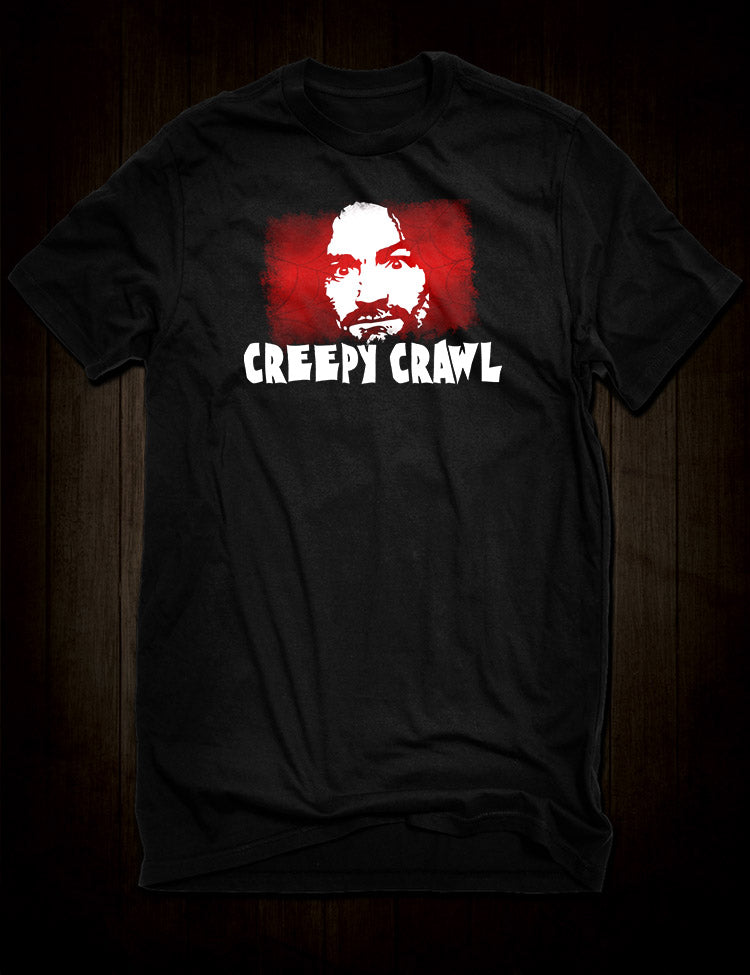 Charlie Manson Creepy Crawl T-Shirt - Hellwood Outfitters