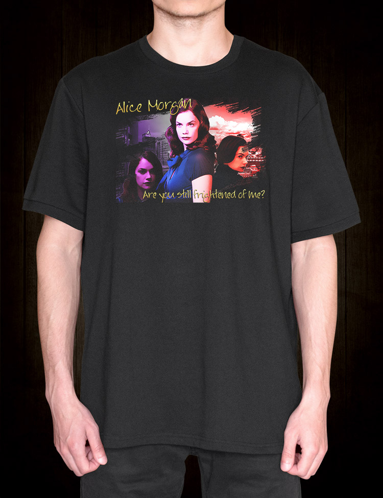 Cult TV Drama T-Shirt Luther Alice Morgan