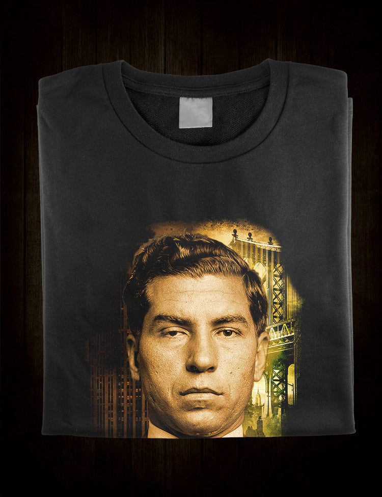 Charles 'Lucky' Luciano T-Shirt - Hellwood Outfitters
