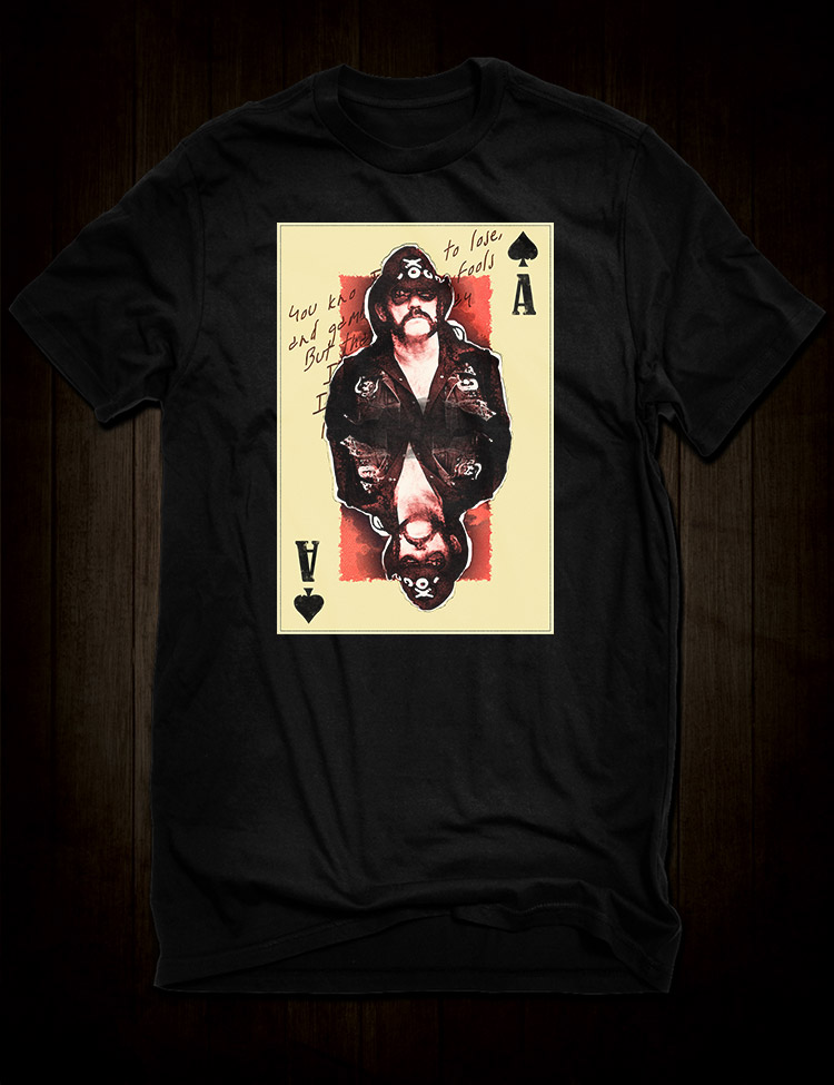 Sund og rask Misbrug Meget sur Lemmy - Ace Of Spades T-Shirt – Hellwood Outfitters