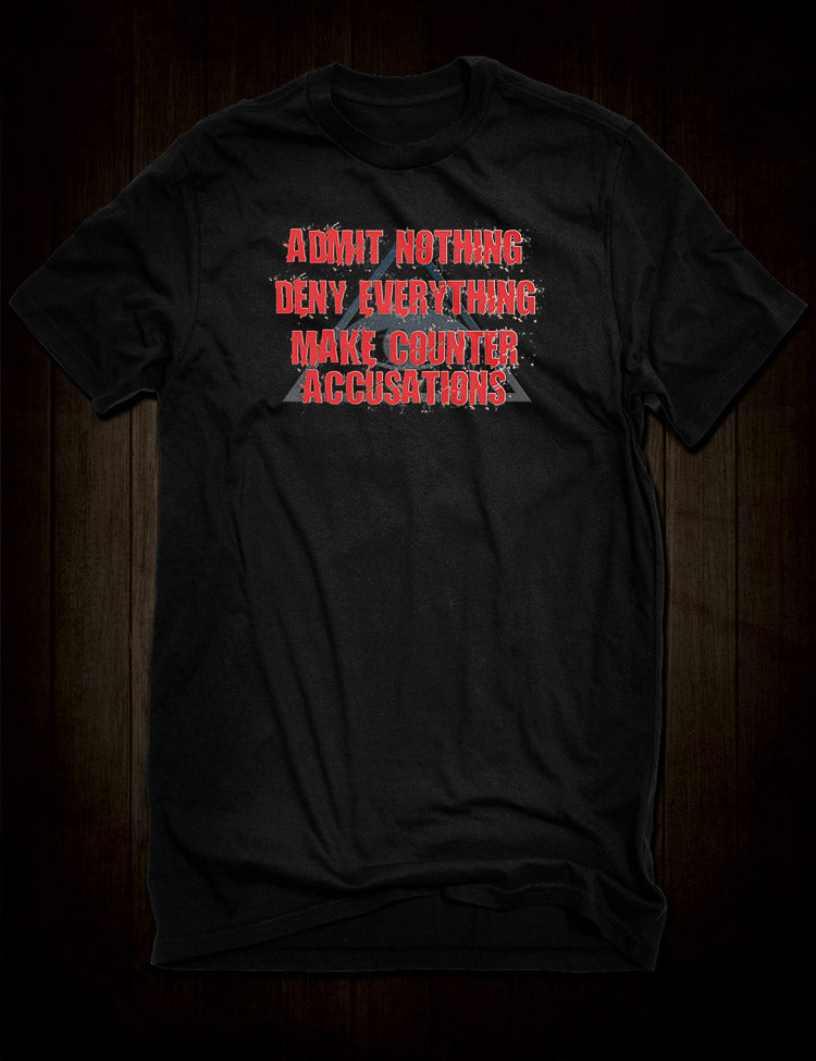 Admit Nothing CIA T-Shirt