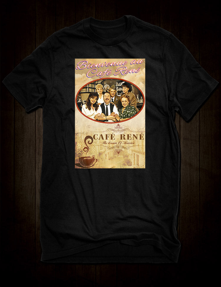 Allo Allo T-Shirt Cafe Rene
