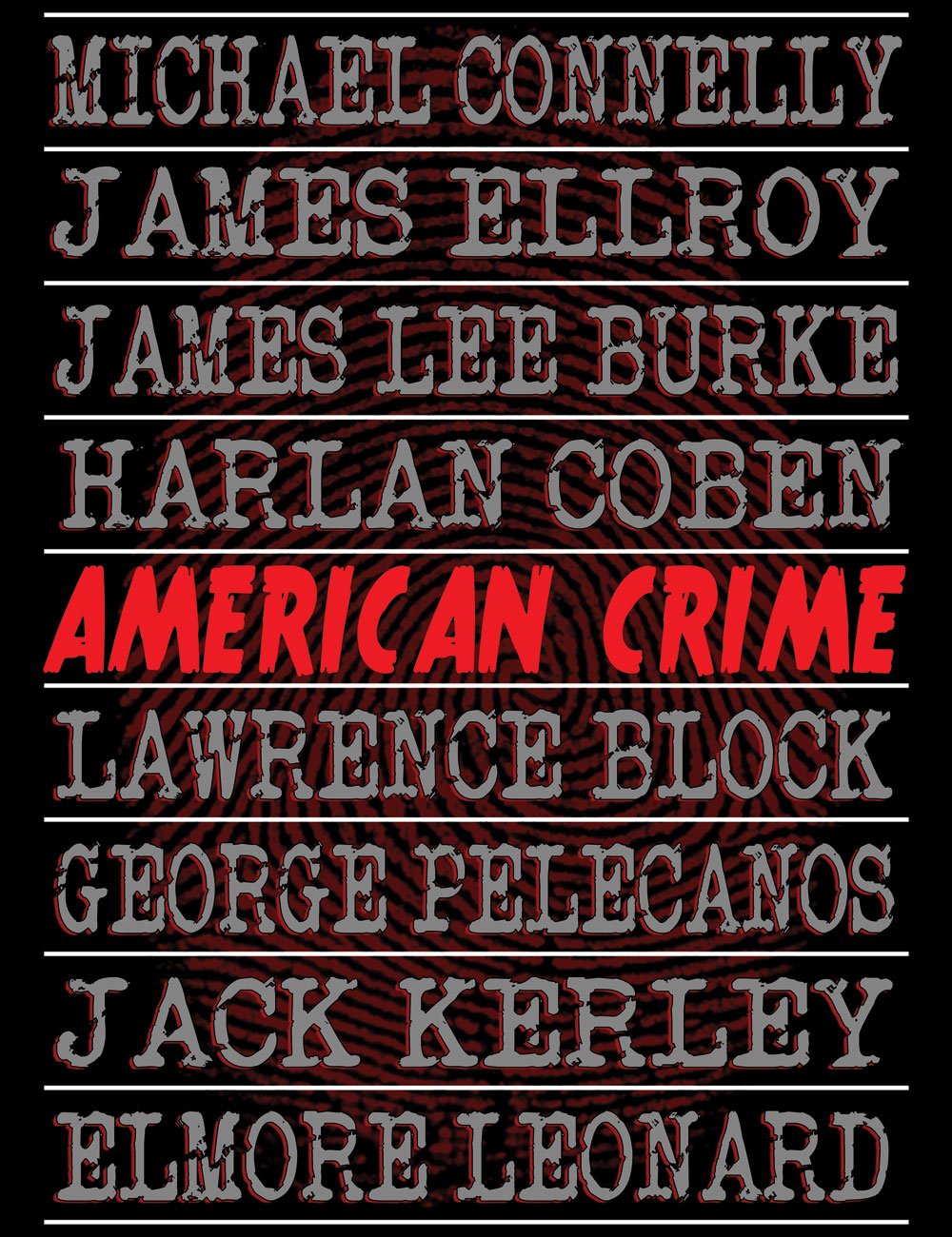 Famous American Crime Writers T-Shirt