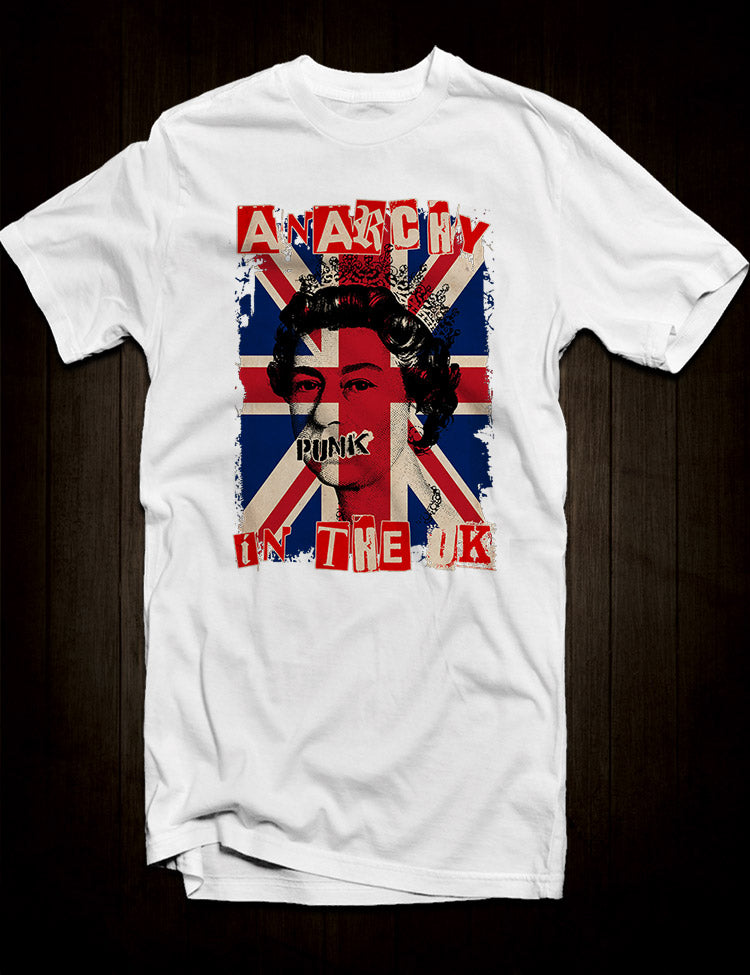 White Anarchy In The UK T-Shirt