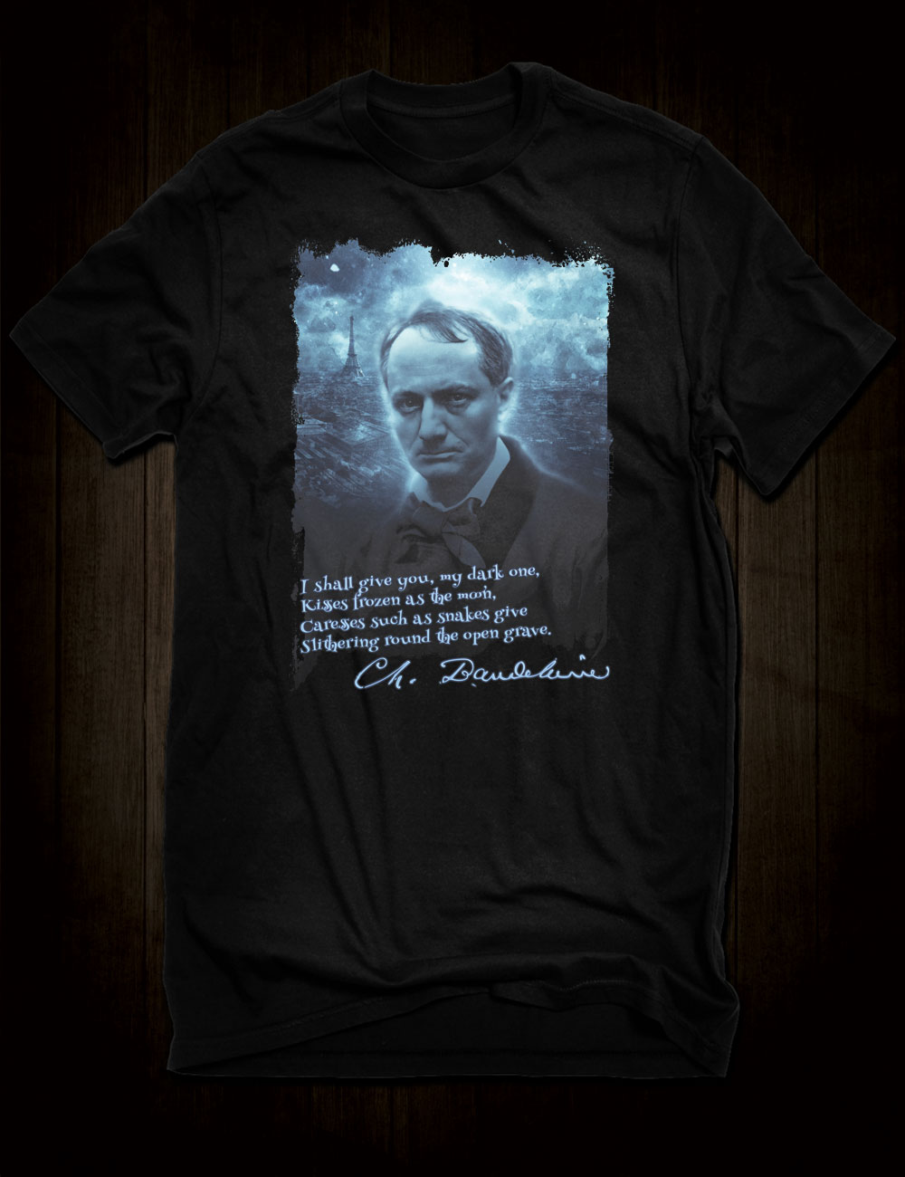 Charles Baudelaire T-Shirt - Hellwood Outfitters