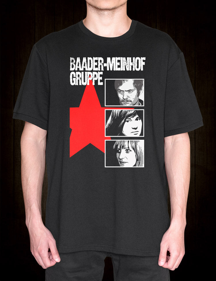 Revolutionary Far Left Group Baader Meinhof T-Shirt