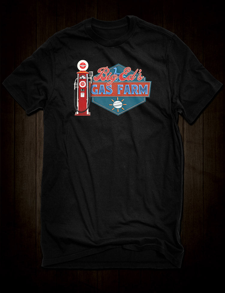 Big Ed's Gas Farm T Shirt Twin Peaks