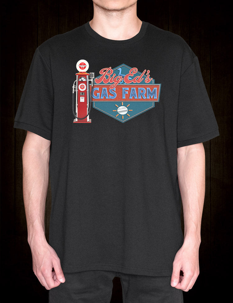 Twin Peaks T-Shirt Big Ed's Gas Farm