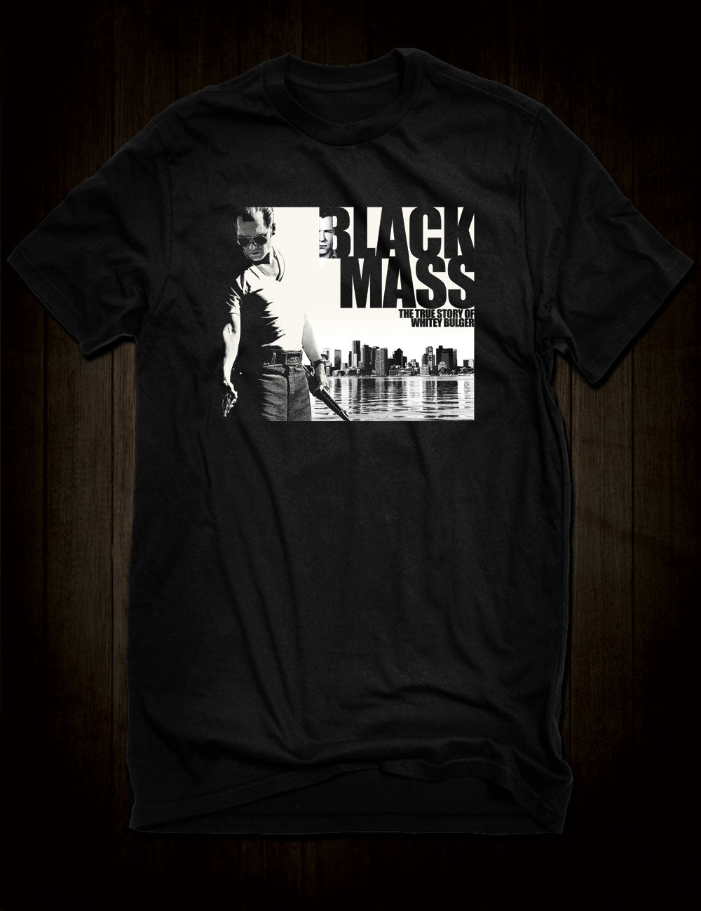 Johnny Depp Black Mass True Crime Movie T-Shirt