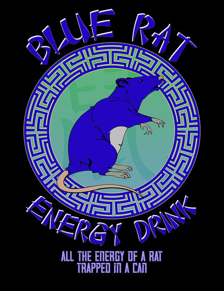 Blue Rat Energy Drink T-Shirt