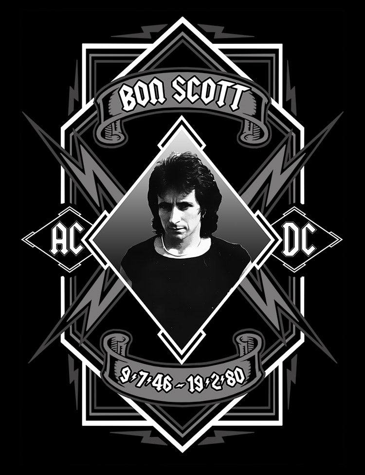 Bon Scott T-Shirt AC/DC